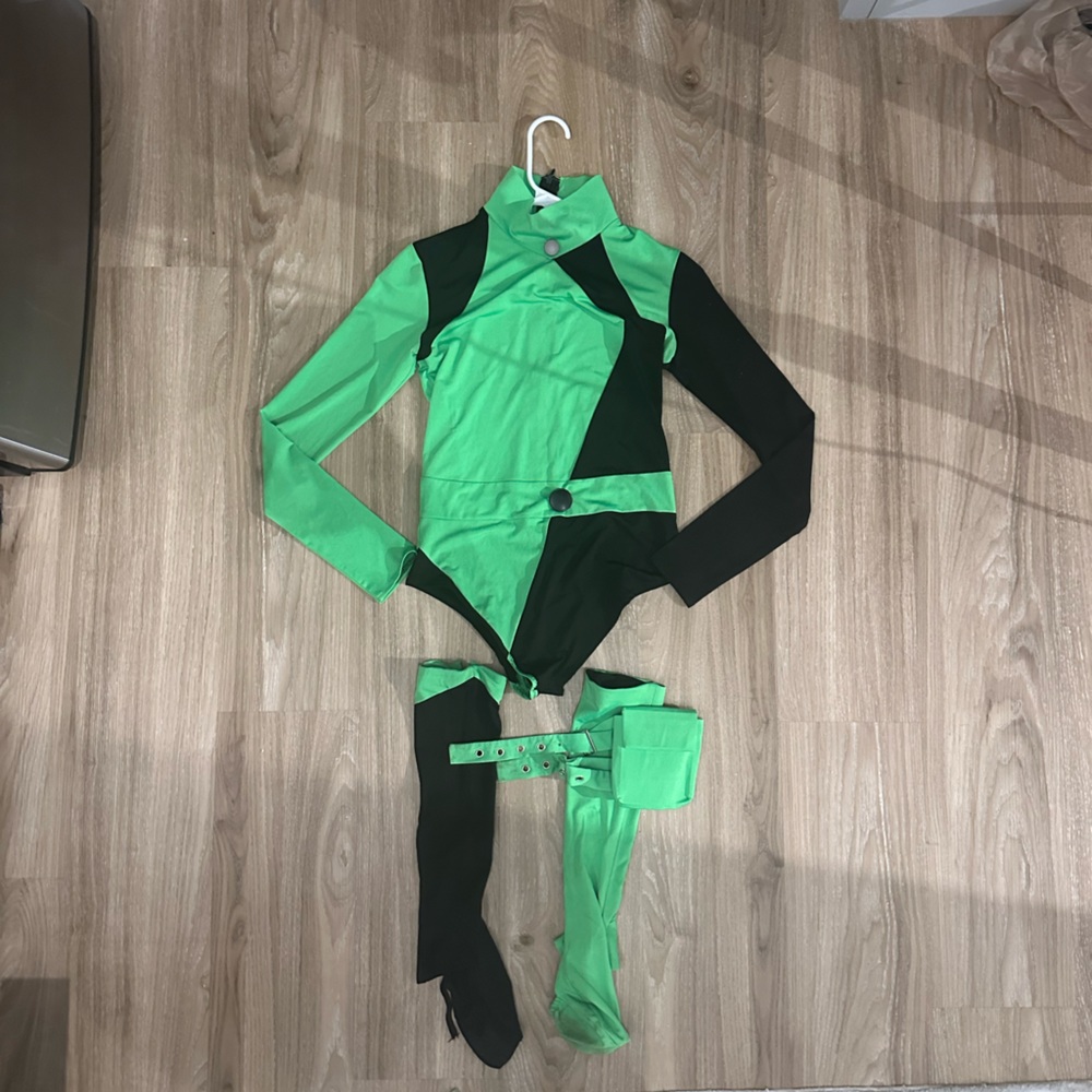 Shego Bodysuit Cosplay Halloween Costume